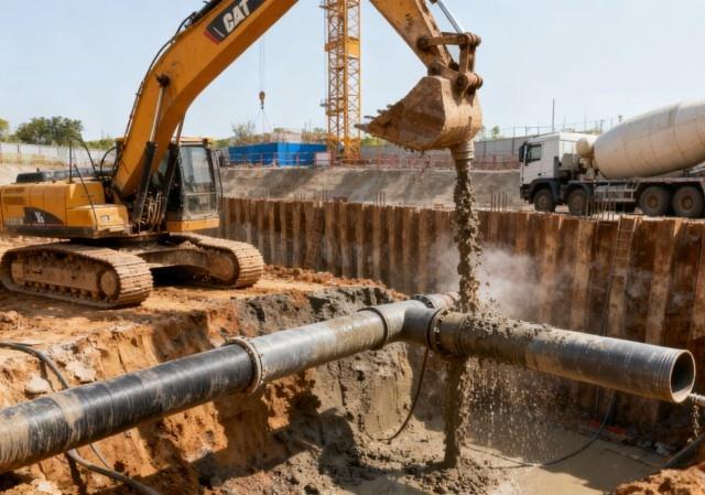 富民注浆管应用于建筑工程与结构维修领域